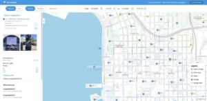 Website screenshot of ABM Parking Services - Parking Facilities in 1329 Kettner Blvd