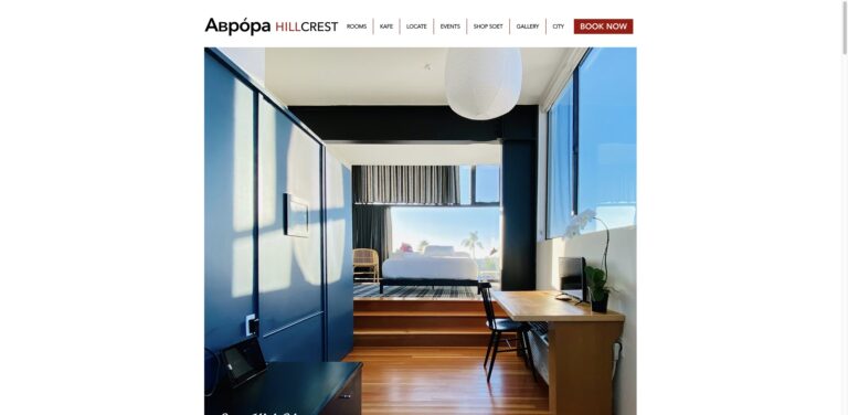Website screenshot of Abpópa Hillcrest - Bed & breakfasts in 3776 Fourth Ave